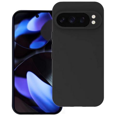 Matt Custodia Tpu Silicone Cover Case Per Google Pixel 10 Xl Black - Foto 1