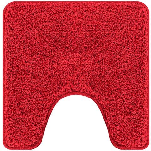 Tappeto da bagno Rosso 50 x 50 cm Polipropilene - Foto 1