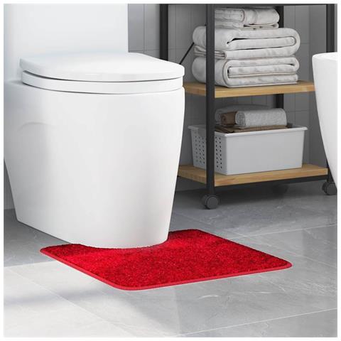 Tappeto da bagno Rosso 50 x 50 cm Polipropilene - Foto 2