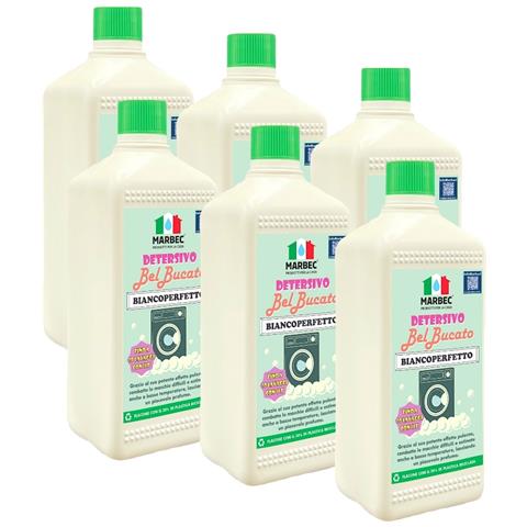 Detersivo Belbucato Biancoperfetto 1ltx6pz - Foto 1