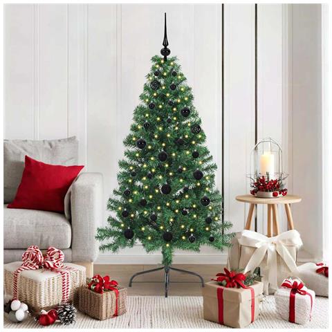 Albero di Natale artificiale con luci integrate Verde 150 cm - Foto 2