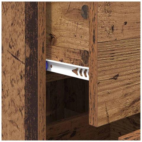 Credenza con cassetto Legno vecchio 34,5 x 34 x 90 cm - Foto 9
