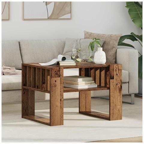 Tavolino da salotto Legno vecchio 66 x 49,5 x 45 cm - Foto 2