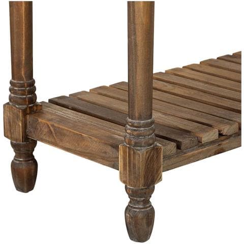 Tavolino Da Ingresso In Legno Con 3 Cassetti 120x38x81h Cm - Foto 8