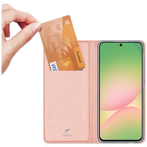 Cover per Galaxy A57 5G - Pelle /PU, Rosa - Foto 4