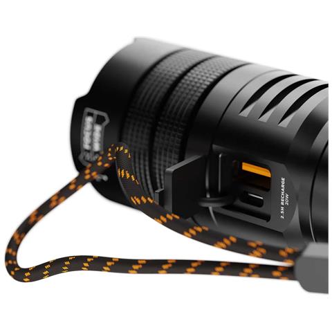 Batteria Esterna 10500mah Usb-c Ip44 Con Torcia Led 1000 Lumen, Nero - Foto 5