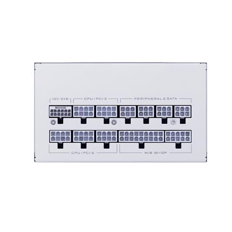 SX0850P alimentatore per computer 850 W 20+4 pin ATX ATX Bianco - Foto 2