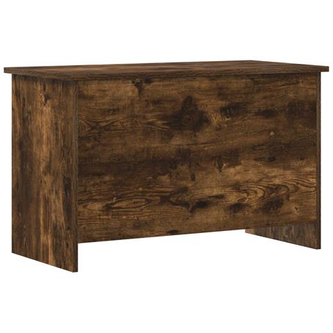 Cassa di stoccaggio Rovere Fumo 80 x 40 x 50 cm - Foto 1
