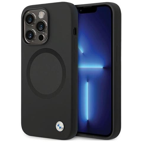 Custodia In Silicone Liquido Magsafe Bmw Per Iphone 14 Pro Max - Foto - Foto 1