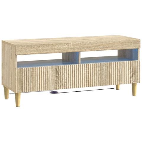 Mobile TV LED Rovere Sonoma Legno ingegnerizzato - Foto 1