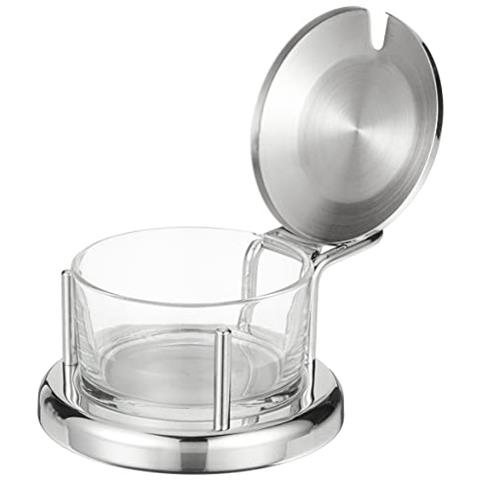 62970 - Piatto per parmigiano con cucchiaio e base in acciaio inox - Foto 3
