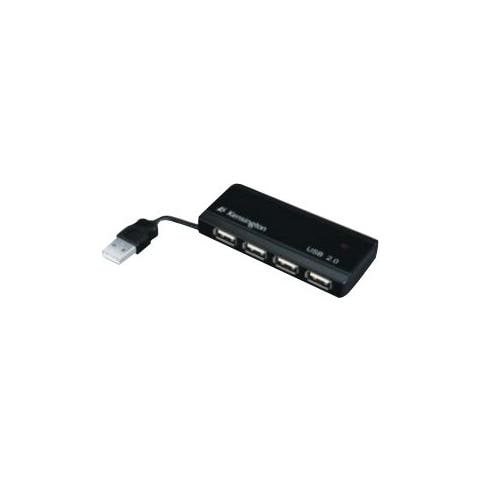 Pocket Hub Mini 4 Porte USB 2.0 Nero - Foto 1
