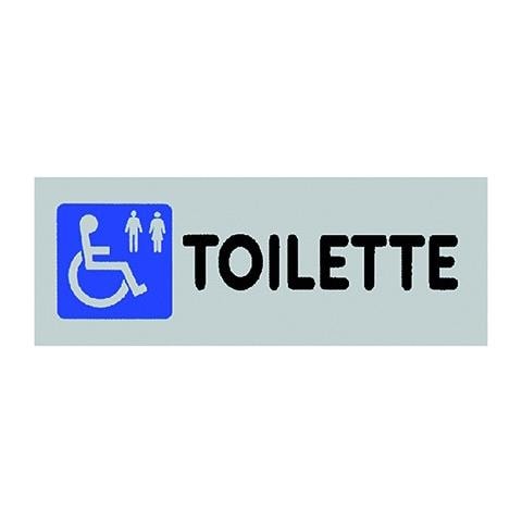 Cartelli segnaletici adesivi Pubblicentro - toilette disabili - 15909690ADB0150X0050 - Foto 4
