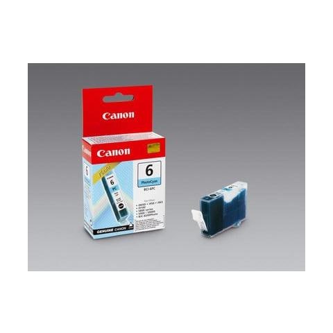 BCI-6PC Serbatoio Ink Originale Ciano per Canon BJC-8200 Capacità 270 Pagine - Foto 1