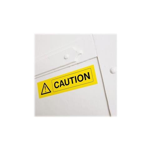 Nastro Etichette per Stampanti Nero su Giallo 6.2 x 1524 cm DK22606 - Foto 11