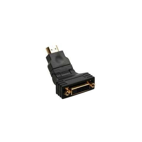 Adattatore HDMI-DVI ruotabile 180° - Foto 1