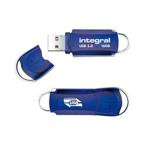 pz. 1 Courier USB3.0 Flash Drive 16GB INFD16GBCOU3. - Foto 1