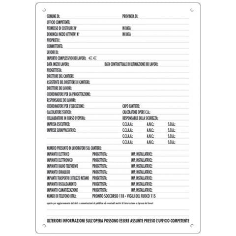 Cart. "concess. Edili 1" 80x60po - Foto 2