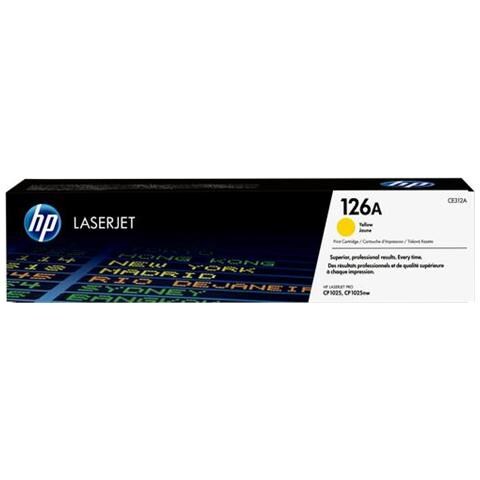Cartuccia Toner Originale Giallo Laserjet 126a Ce312a - Foto 1