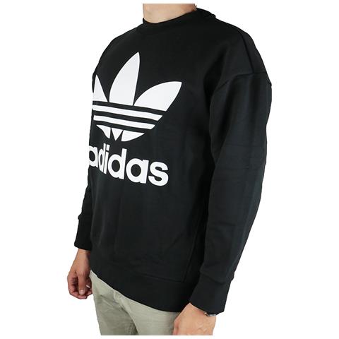 adidas Felpe Adidas Originals Trefoil Oversized Crew Abbigliamento Uomo M adidas Felpe Adidas Originals Trefoil Oversized Crew Abbigliamento Uomo M