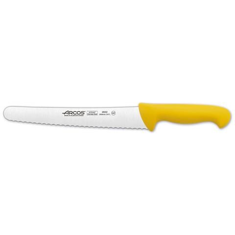 Serie 2900 - Coltello da Pasticceria - Lama Acciaio Inossidabile Nitrum 250 Mm - Manico Polipropilene Colore Bianco - Foto 1