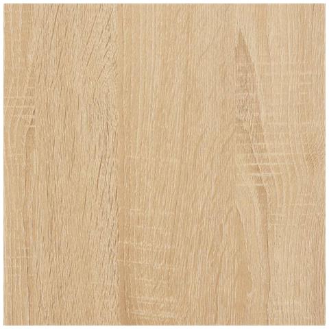 Scrivania Rovere Sonoma 140x50x77 cm in Legno Multistrato - Foto 2