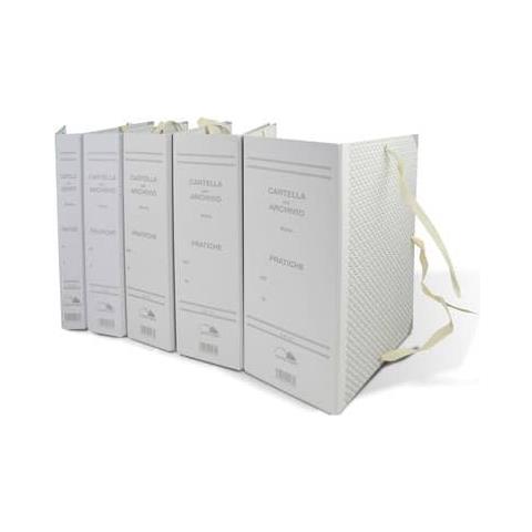 Faldone Con Lacci Occhiellati Cartone Da 1,8 Mm Dorso 18 Cm Ca18 - Foto 1