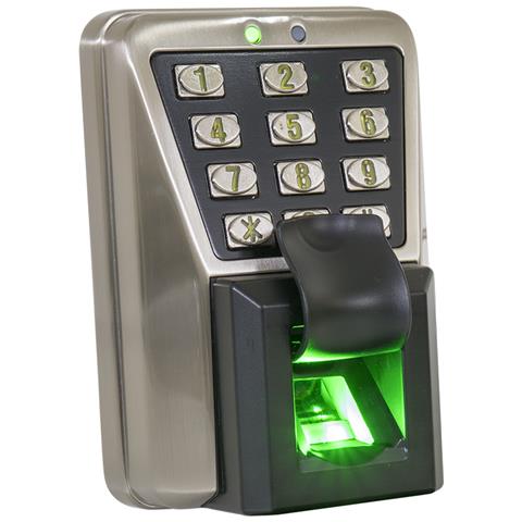Sistema Di Controllo Accessi Biometrico Finger 300 Con Password, Lettore Di Impronte Digitali E Scheda Elettromagnetica - Foto 1