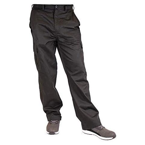 Mens Cargo Pantaloni Nero 30w 29l (short)  - Foto 2