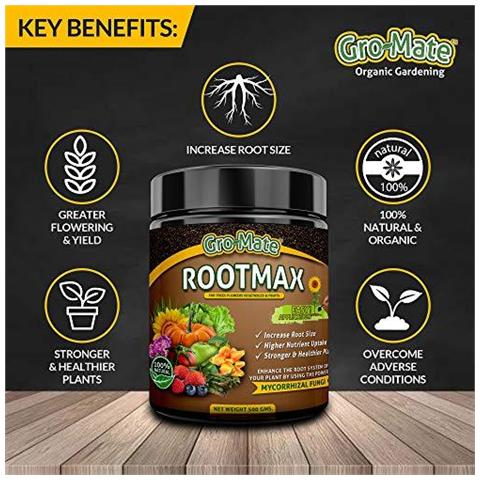 Mycorrhizal Fungi Polvere - 200gm. Rootmax. Dimensioni Massimizzare Root. Impianto Rooting Polvere. - Foto 4