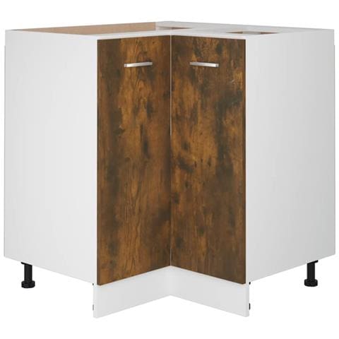 Armadietto Cucina “Lyon” Rovere Fumo 75,5x75,5x81,5 cm - Foto 1