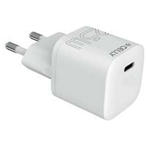 Caricabatterie Da Parete Celly Uctc1usbc25wwh 25 W Bianco - Foto 1