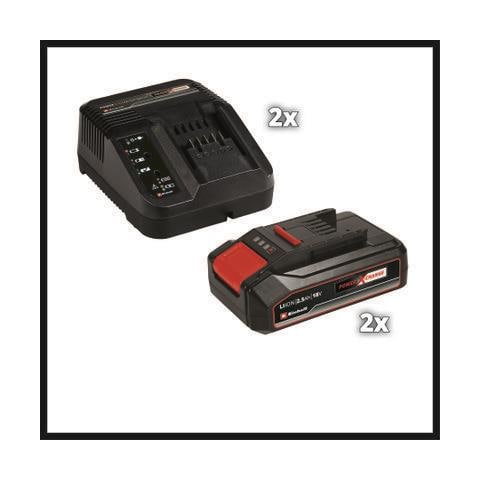 GE-CM 36/33 Li (2x2,5Ah) tagliaerba Tagliaerba a spinta Batteria Nero, Rosso - Foto 5