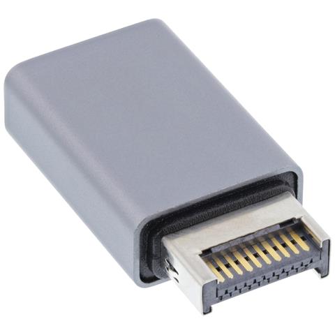 Adattatore USB 3.2, connettore USB-E del pannello frontale a presa USB-A - Foto 3