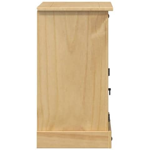 Credenza Corona 87x40x76 cm in Legno Massello di Pino - Foto 10