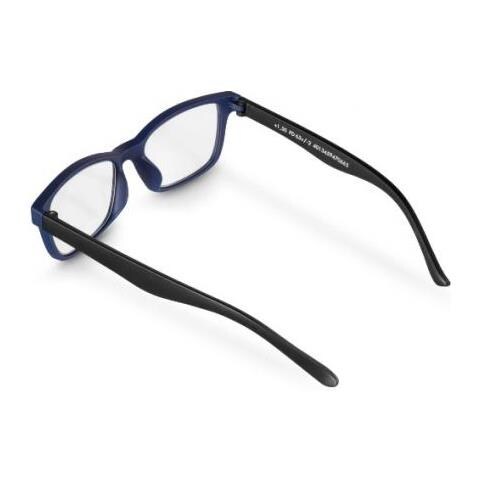 00096239 Occhiali Di Moda Unisex Rettangolo Montatura Piena Blu - Foto 3
