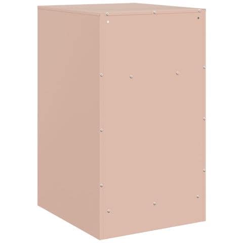 Comodino Rosa 34,5x39x62 cm in Acciaio - Foto 2