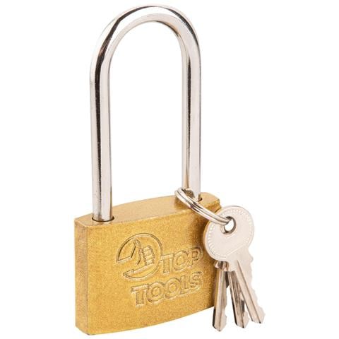 Lucchetto Con Arco Lungo 50 Mm, 2 Chiavi - Foto 1