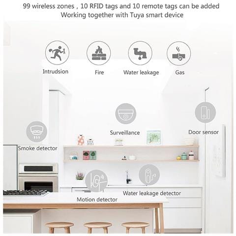 Sistema Di Allarme Wireless Tuya Wifi+gsm - Foto 7