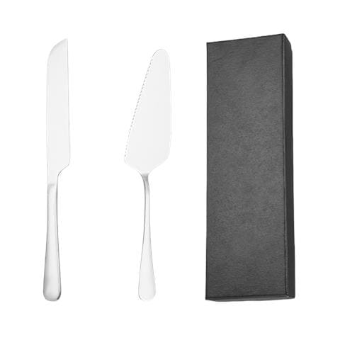Set Di Pala Per Pizza Con Coltello Da Torta In Argento - Foto 1