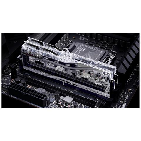 G.skill F5-8400j4052g24gx2-tr5s Memoria 48 Gb 2 X 24 Gb Ddr5 8400 Mhz (g.skill Ram Trident Z5 Royal - 48 Gb 2x 24 Gb Kit - Foto 2