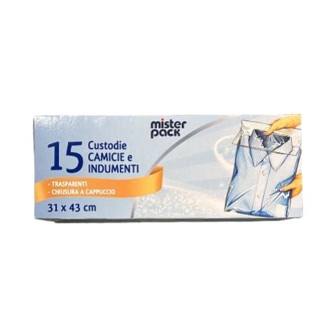 Misterpack - 15 Custodie Per Camicie E Indumenti - Foto 1