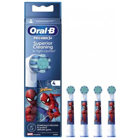 Oral-b Spiderman 4 Pezzi Eb10s-4 - Foto 1