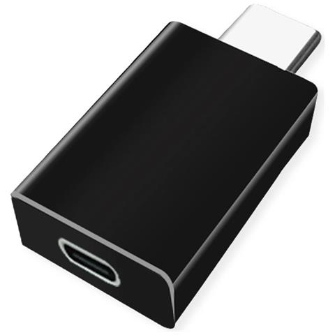 Clip Sicura Bloccaporte USB Tipo-C Nero - Foto 1