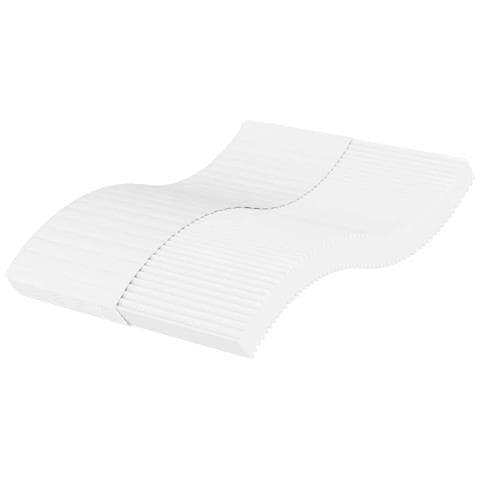 Materasso In Schiuma Bianco 120x210 Cm Durezza H2 H3 - Foto 1
