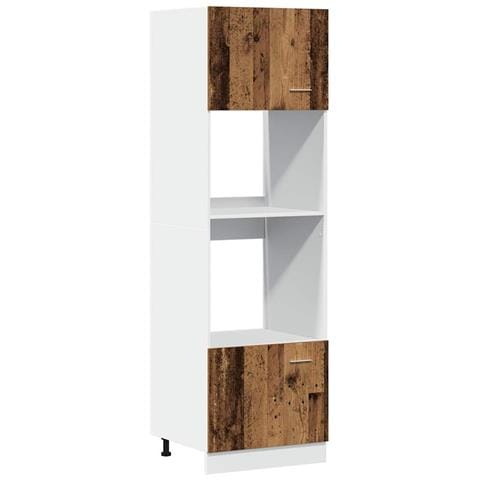 Mobile per Microonde “Lyon” Legno Antico 60x57x207 cm - Foto 1