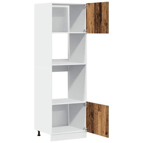 Mobile per Microonde “Lyon” Legno Antico 60x57x207 cm - Foto 10