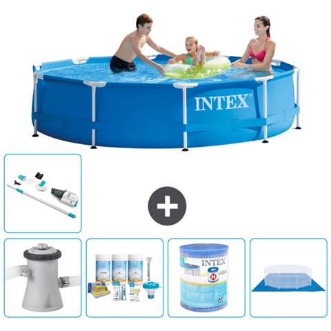 Piscina Fuori Terra - In Giro - 305x76 Cm - Blu - Include Accessori Coordinati A1688 - Foto 1