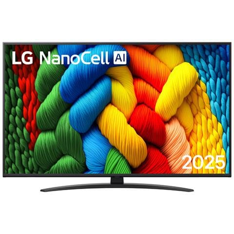 TV NanoCell Ultra HD 4K 50" 50NANO81A6A.API Smart TV WebOS 2025 - Foto 1