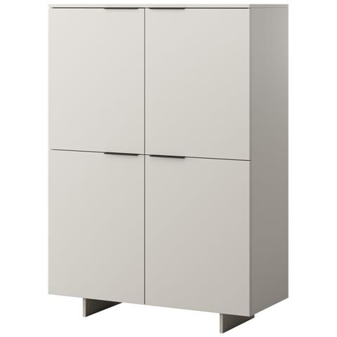 Cassettiera 4D ALMA 100x41,5xH145 cashmere - Foto 1